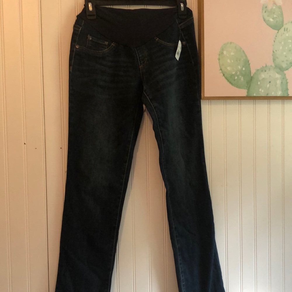 Maternity pants, straight leg